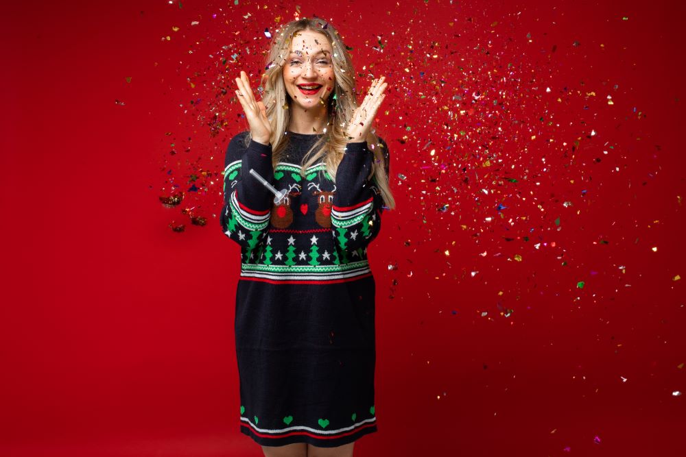 Exciting idea of smocked Christmas dress