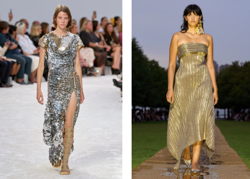 Metallic Work Outfits for Fashion Trends for Summer 2024