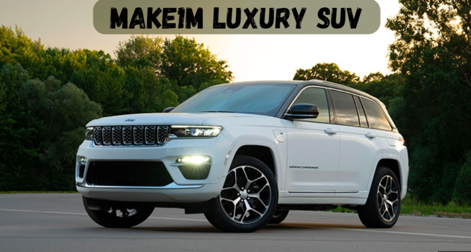 Experience the Elegance and Power of the Make1M Luxury SUV